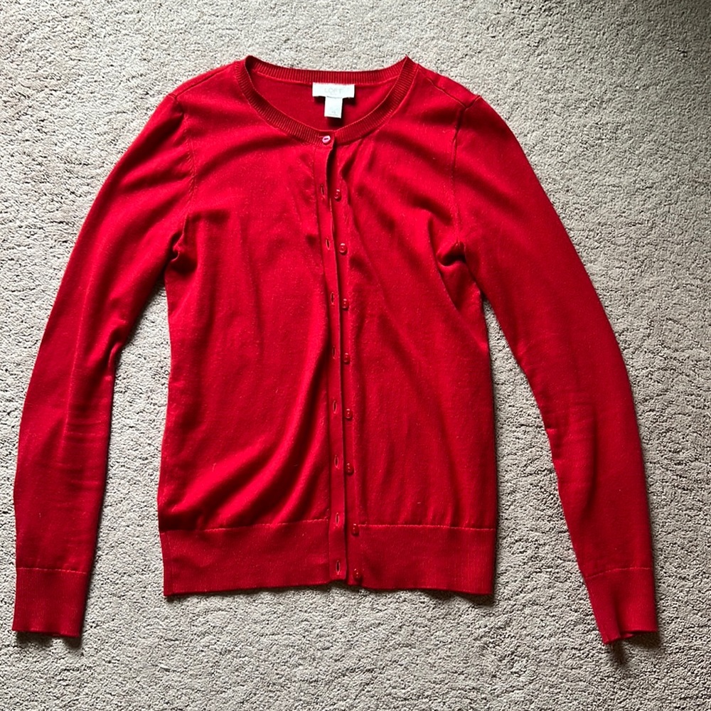 Red Cardigan